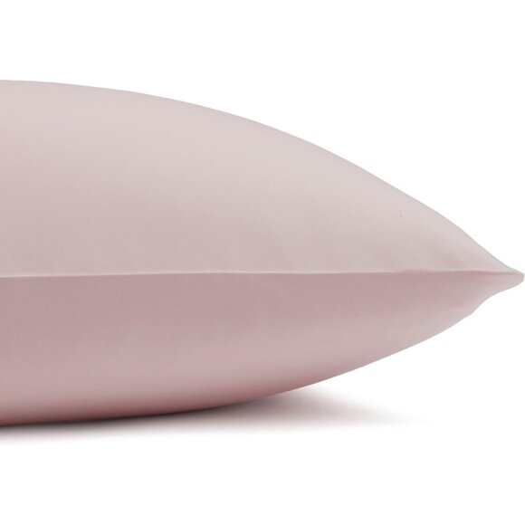 AmazonBasics Full Microfiber 4-Piece Sheet Set 14" Deep Pockets Blush Pink Solid - Picture 5 of 8